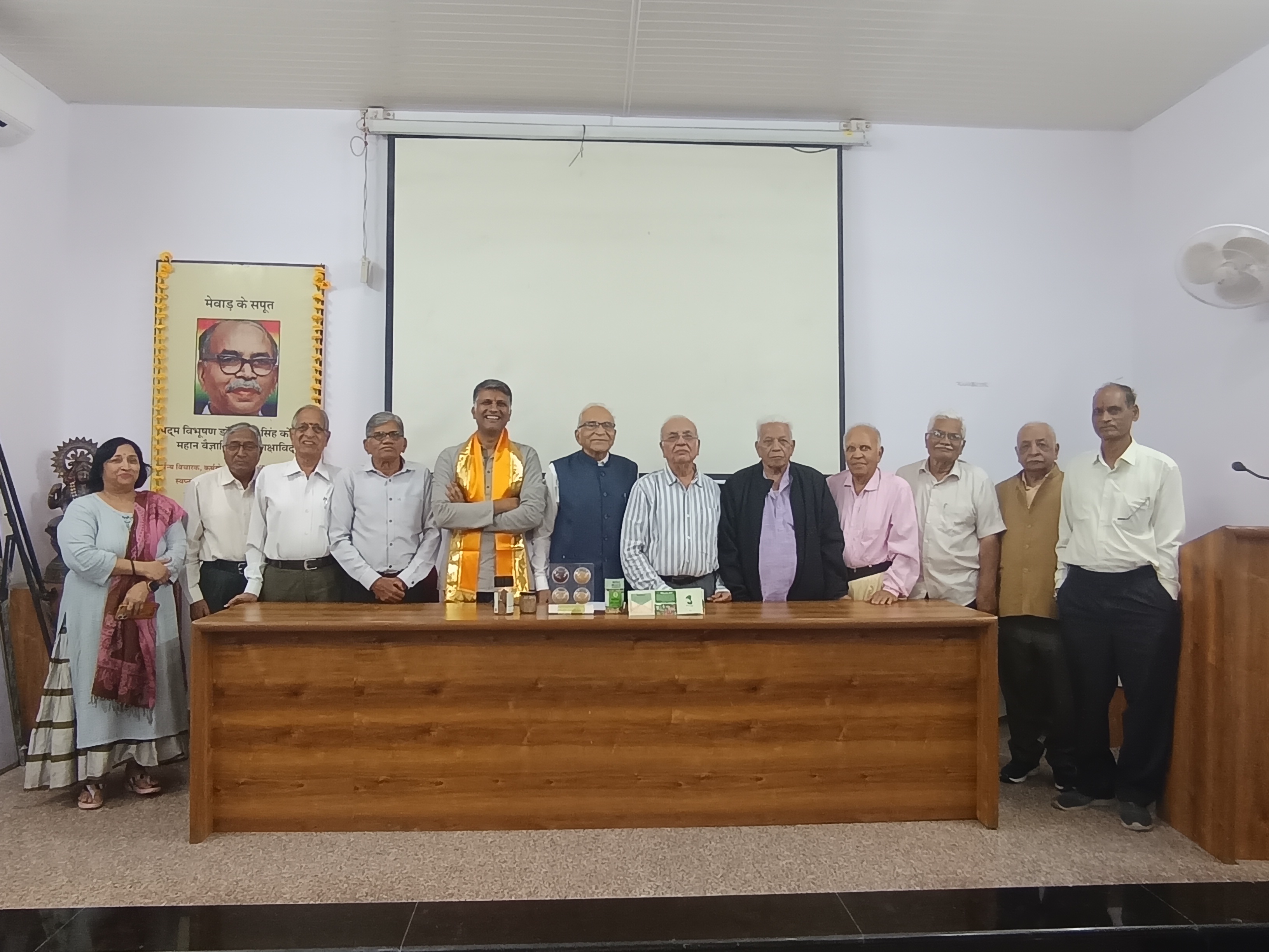 Talk on ‘Reviving Traditional Millets’ Held by Vigyan Samiti Talk on ‘Reviving Traditional Millets’ Held by Vigyan Samiti