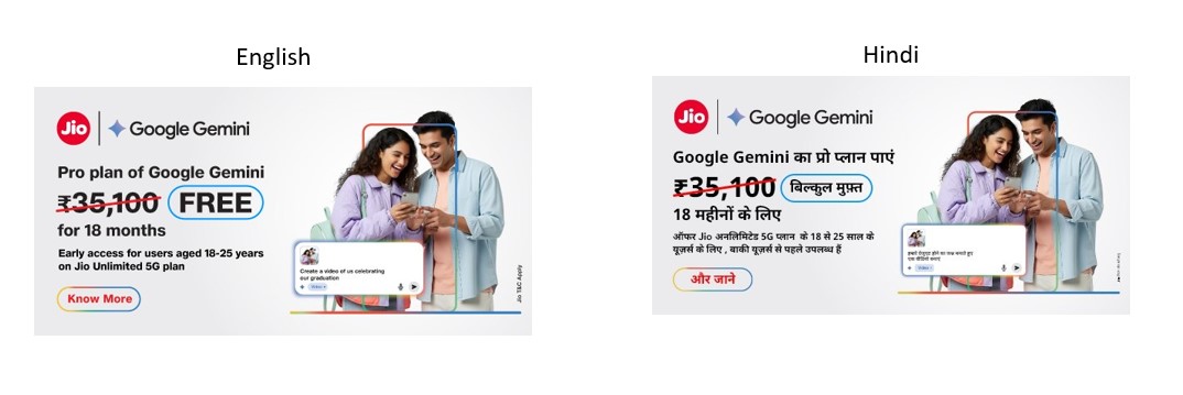 Reliance and Google Partner to Accelerate India’s AI Revolution across Consumers and Enterprises 
