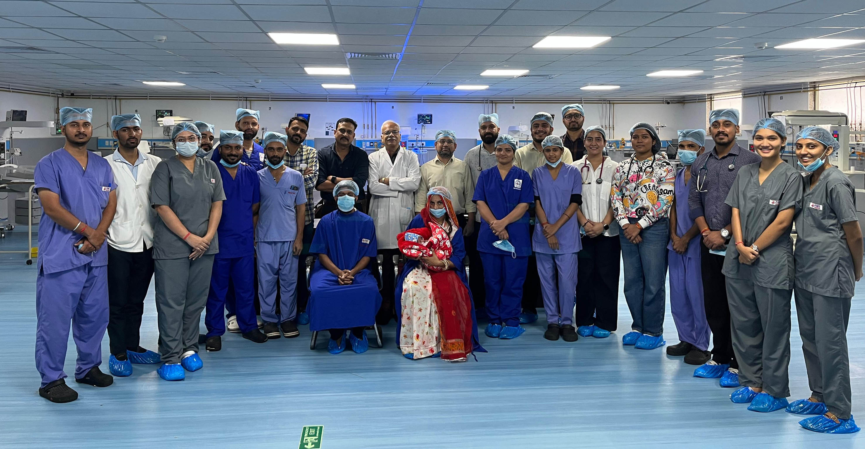 Successful Surgery of Newborn at PIMS Hospital, Udaipur — Infant Gets New Life