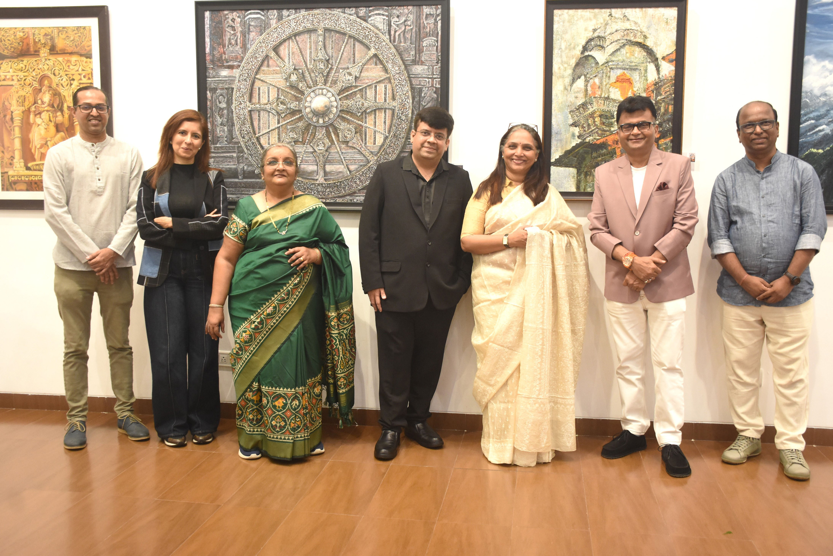 ##### Doctor Duo Wins Hearts at ‘Textures & Tones’ Art Show Opening