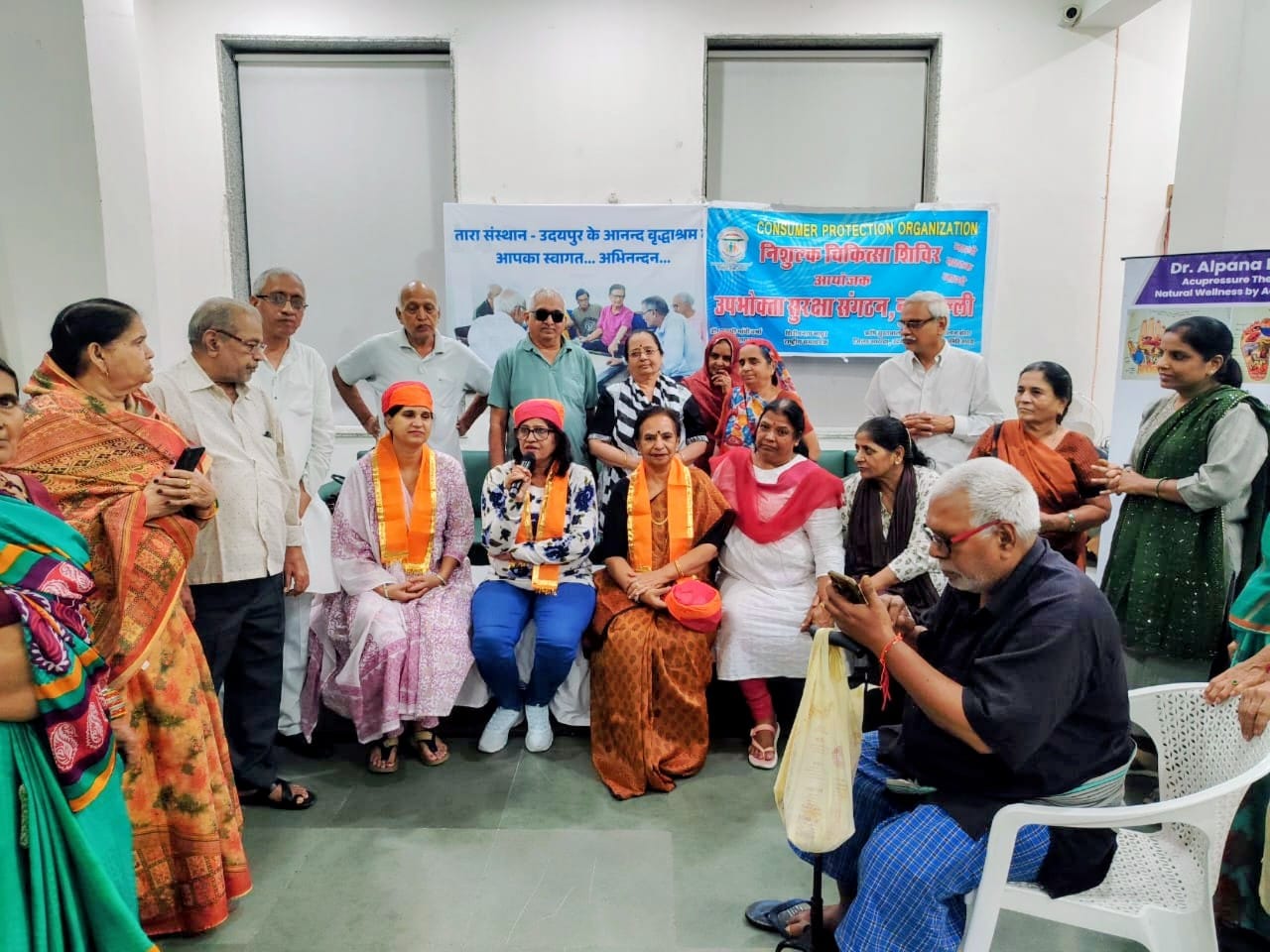 नि :शुल्क  एकयुप्रेशर शिविर