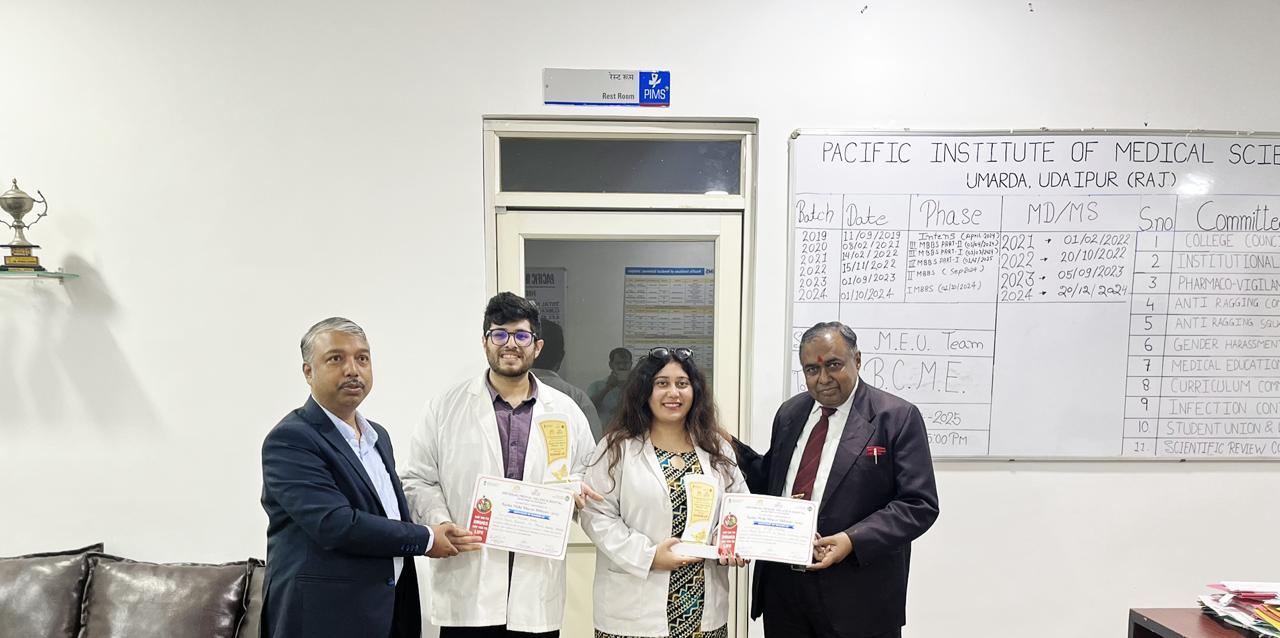 #### PIMS Psychiatry Residents Shine as Runners-Up in Intercollege Quiz on 5th Anniversary of Nasha Mukt Bharat Abhiyan