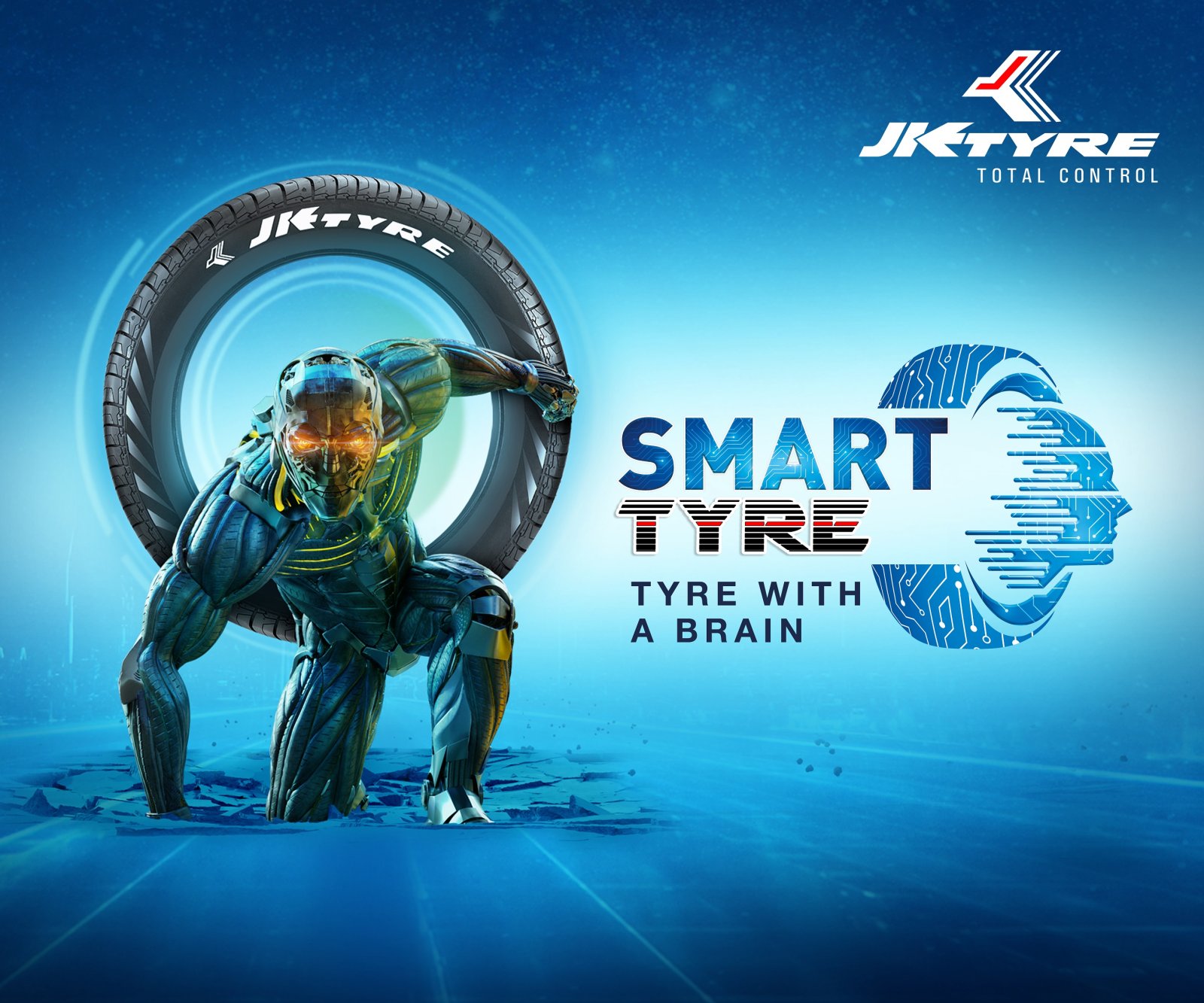 JK TYRE & INDUSTRIES LAUNCHES ITS NEW TVC CAMPAIGN ‘SMART TYRE - TYRE WITH A BRAIN’