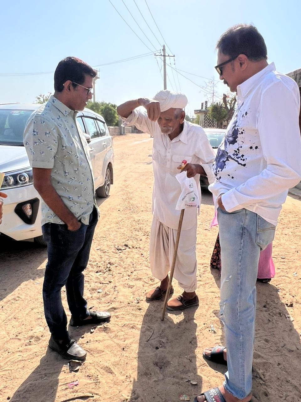 पंकज बंसल: दासपा में आर डी फाउंडेशन की सेवाओं से प्रेरित