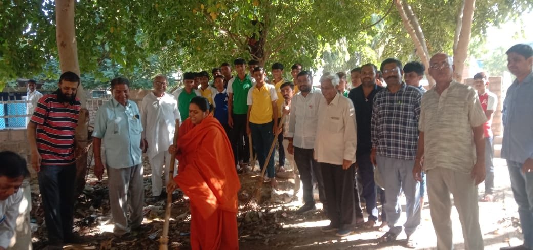 नवो बाड़मेर के तहत स्वेच्छा से किया श्रमदान